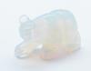 photo of hand carved opalite bear