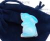 Photo of carved bunny rabbit from opalite