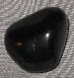 black obsidian nevada tumbled healing stone
