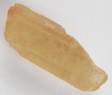 Photo of natural citrine crystal from Madagascar