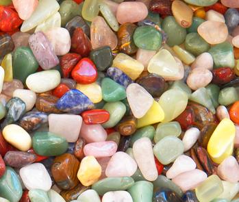 photo of 88 mixed tumbled stones