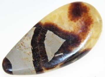 Photo of septarian massage wand from madagascar hand polished and shaped #3b