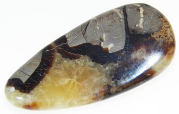 Photo of septarian massage wand from madagascar hand polished and shaped #5b