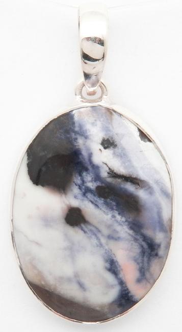 photo of tiffany stone / opalized fluorite pendant